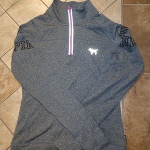 Victoria Secret PINK half zip pullover